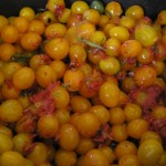 Tomato sauce before cooking