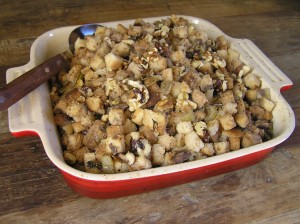 Leek, Mushroom & Walnut stuffing Leek, Mushroom & Walnut stuffing for Thanksgiving