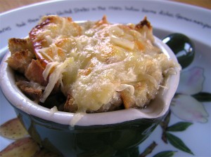 Bubbling French Onion Soup Gratin Bubbling French Onion Soup Gratin
