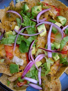 Cheesy Chicken Nachos